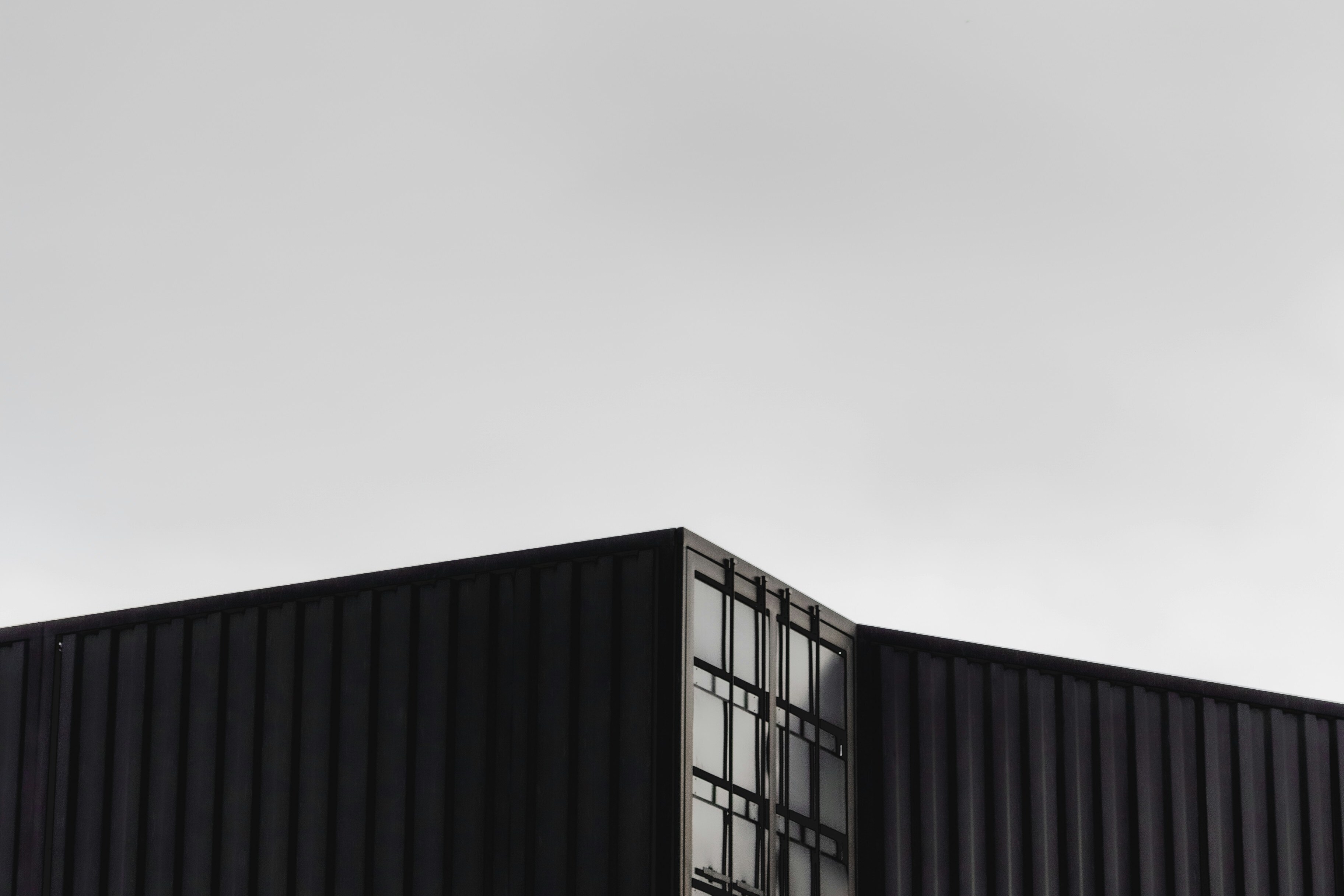 Shipping containers ready for global distribution